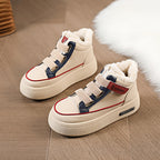 Damen modische Winter Sneakers mit warmem Innenfutter und rutschfester Sohle R&B