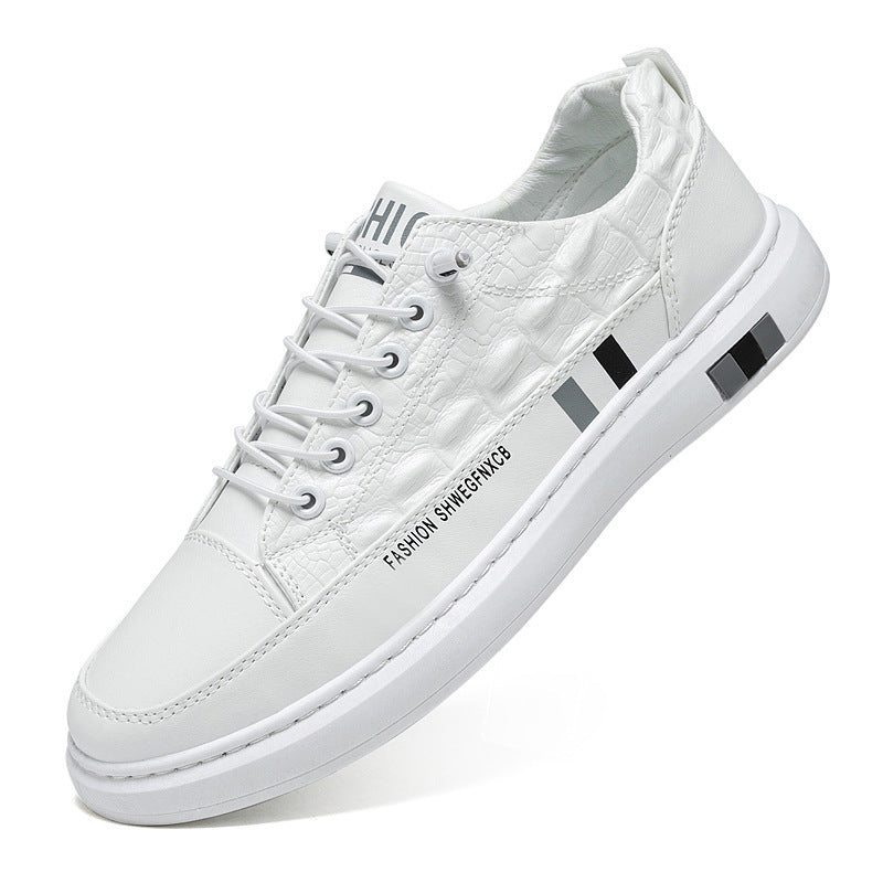 Damen Komfortable Sneakers mit trendigem Krokodil-Design R&B