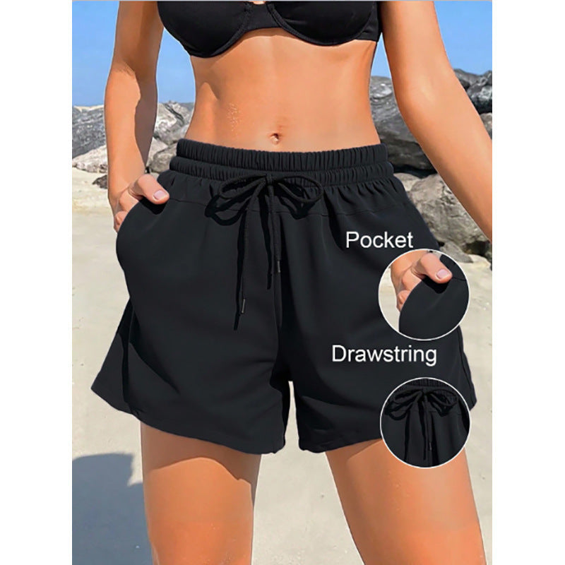 Damen Sportliche Schwimm-Shorts
