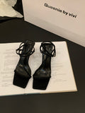 Damen elegante Slingback-Pumps mit verstellbaren Riemen R&B