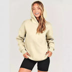 Damen Bequemer Oversized Hoodie R&B