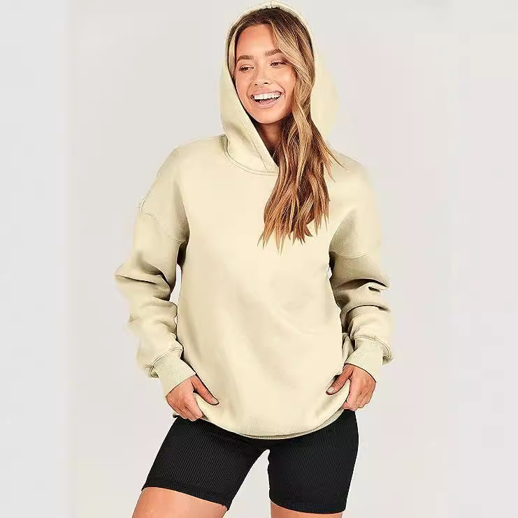 Damen Bequemer Oversized Hoodie R&B