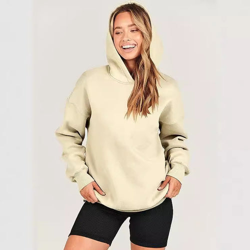 Damen Bequemer Oversized Hoodie R&B