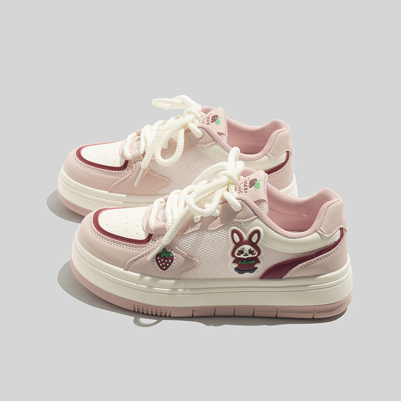 Damen Sneakers mit verspieltem Tierdesign und komfortabler Sohle