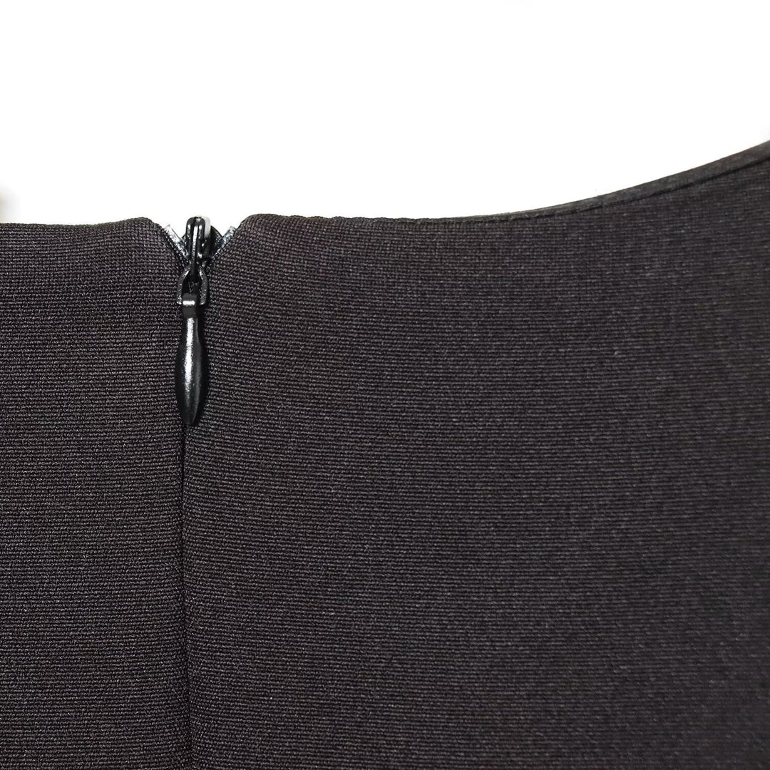 Damen elegantes Kleid mit Schulterpolstern und zeitlosem Design R&B