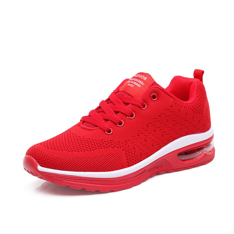 Damen Atmungsaktive Fitness Sneaker mit stoßdämpfender Sohle R&B