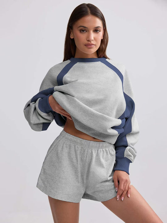 Damen Sportlicher Sweatshirt R&B
