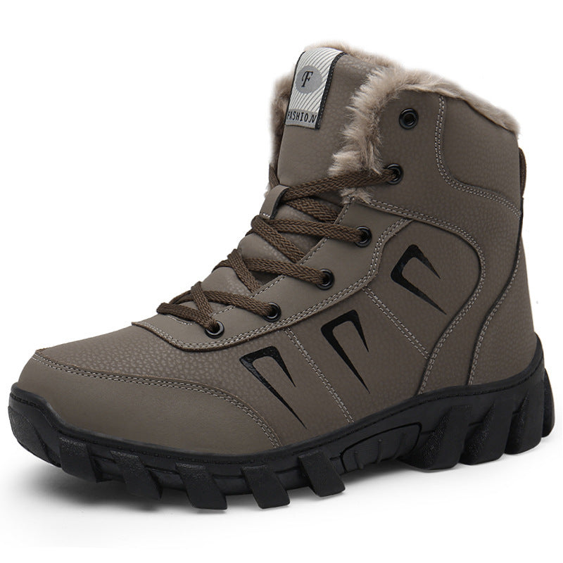 Damen isolierte Winterstiefel mit rutschfester Sohle und wärmendem Innenfutter R&B