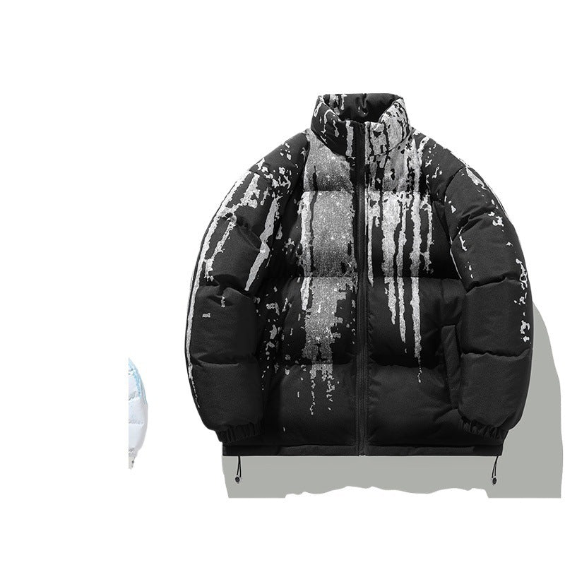 Damen Winterpufferjacke mit elastischen Bündchen und stylischem Design R&B