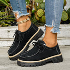 Damen Komfortable Walking-Schuhe mit stabiler Profilsohle und lässigem Design R&B