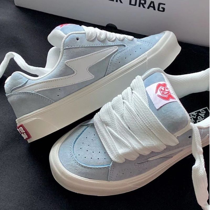 Damen Sportliche Sneaker mit hochwertiger Wildleder- und Mesh-Kombination R&B