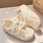 Damen Sneakers mit dekorativen Schleifen und atmungsaktivem Obermaterial R&B