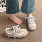 Damen Modische Sneaker mit innovativer Schnürung und atmungsaktiver Innenstruktur