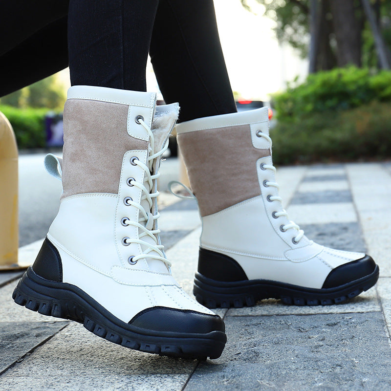 Damen Winterfestige Stiefel mit isolierendem Innenfutter und rutschfester Sohle R&B