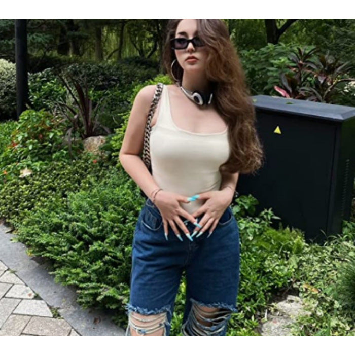Damen Stylischer Einteiler mit Rippstruktur R&B