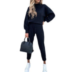 Damen Lässiges Hoodie-Set mit bequemen Jogginghosen R&B