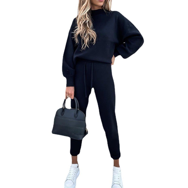 Damen Lässiges Hoodie-Set mit bequemen Jogginghosen R&B