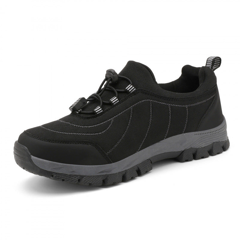 Damen Sportliche Outdoor-Sneaker mit elastischem Schnellschnürsystem