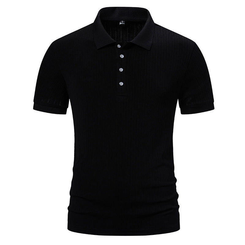 Herren hochwertiges Poloshirt mit moderner Struktur R&B