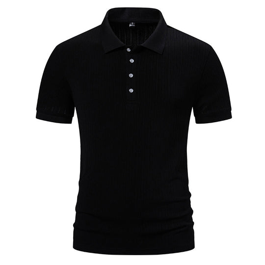 Herren hochwertiges Poloshirt mit moderner Struktur R&B