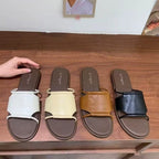 Damen modische Pantoletten mit stilvollen Riemchen und ergonomischem Fußbett R&B