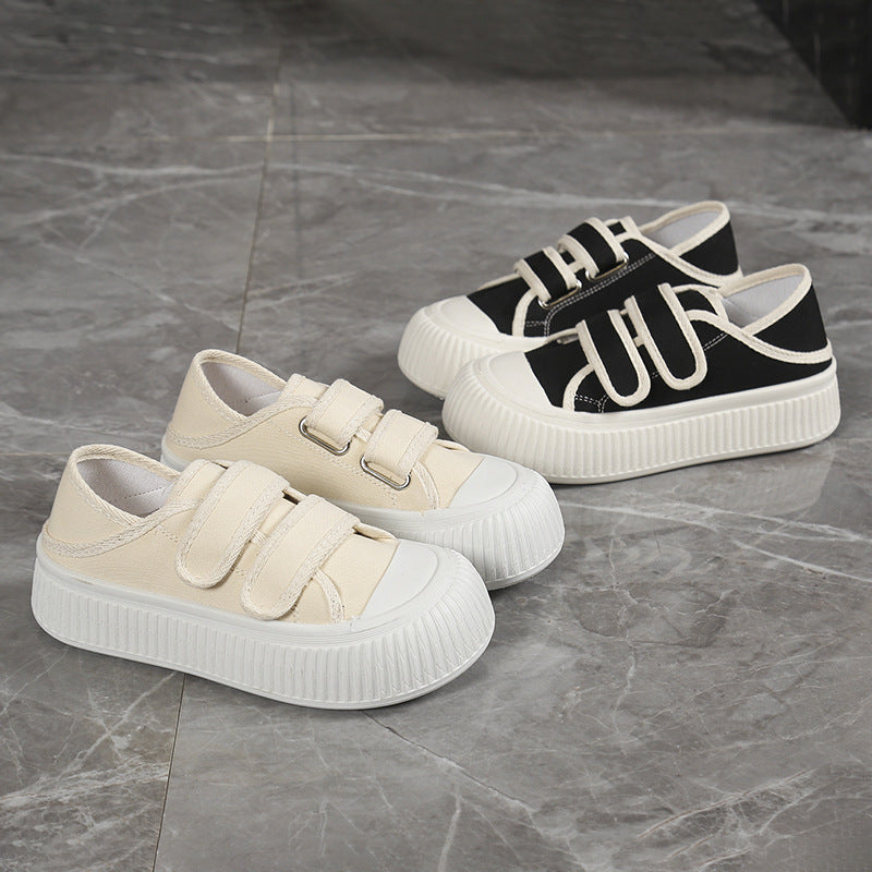 Damen Modische Sneaker mit verstellbarem Klettverschluss und dämpfender Sohle R&B