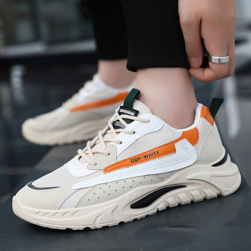 Damen Sportliche Sneakers mit atmungsaktivem Mesh-Obermaterial und flexibler Dämpfung R&B