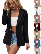 Damen Elegante und bequeme Blazerjacke R&B