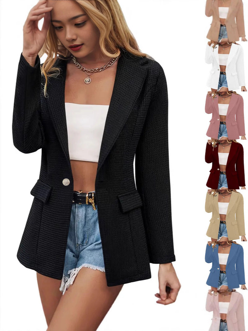 Damen Elegante und bequeme Blazerjacke R&B