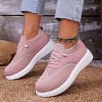 Damen Atmungsaktive Sneakers mit innovativem Strickdesign