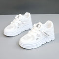 Damen atmungsaktive Plateau Sneakers mit ergonomischem Design und robustem Obermaterial R&B