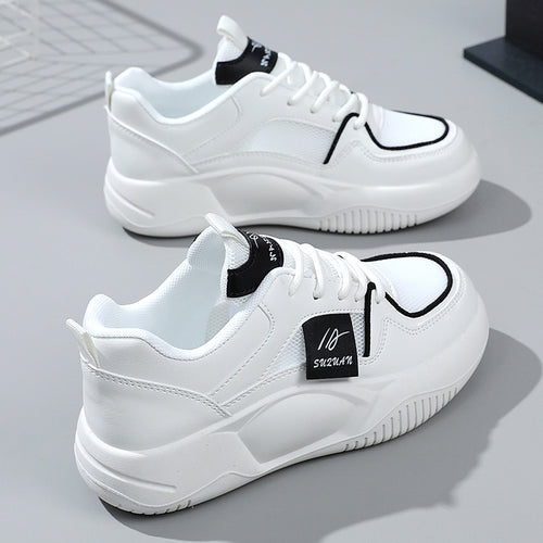 Damen Lifestyle Sneakers mit atmungsaktiver Mesh-Oberfläche und dämpfender Sohle R&B