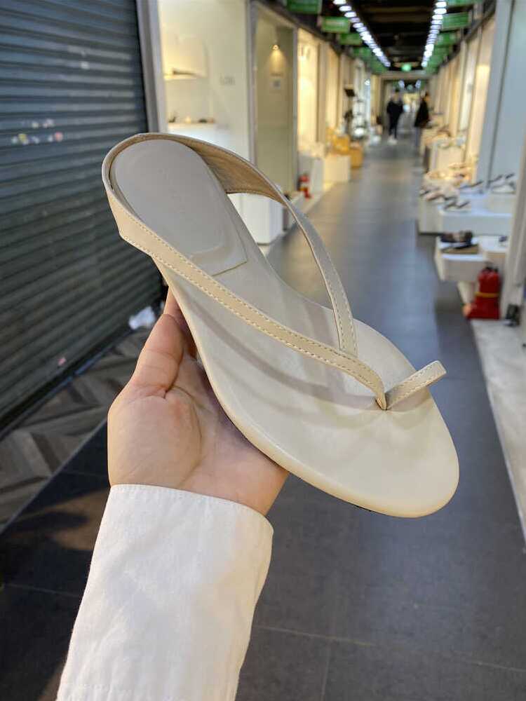 Damen elegante Zehentrenner-Sandalen mit komfortabler Fußbettgestaltung R&B