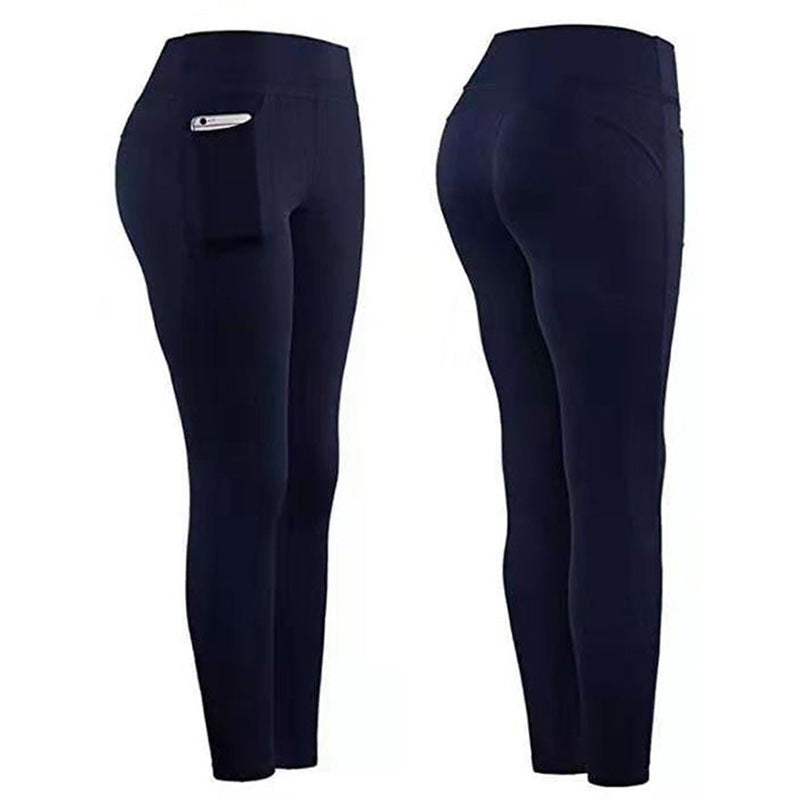 Damen Hochleistungs-Leggings mit praktischen Seitentaschen R&B