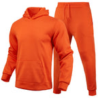 Damen Sportliches Hoodie- und Jogginghose-Set aus hochwertigem Baumwollmix