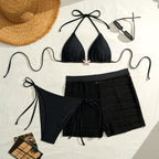 Damen Bikini-Set mit trendigen Raffungen und modischem Höschen R&B