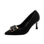 Damen stilvolle Pumps mit modischem Schmuckdetail und elegantem Absatz R&B
