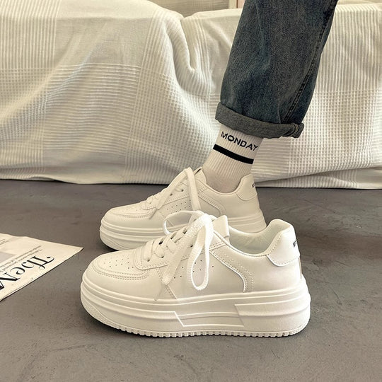 Damen Modische Plateau Sneakers mit komfortablem Rückenschutz R&B