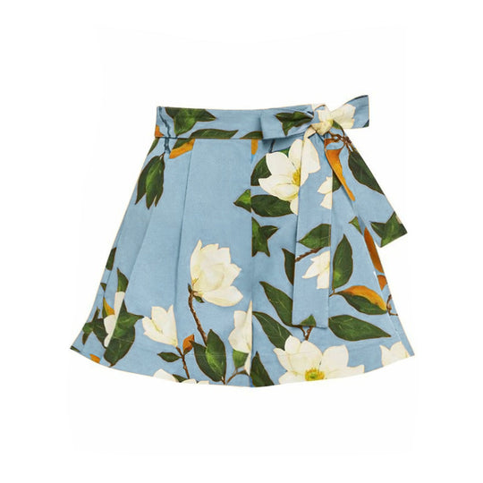 Damen Einseitiger Badeanzug mit floralem Design und elegantem Schleifen-Detail R&B