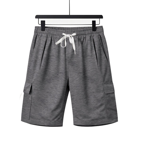 Herren Cargo-Shorts mit elastischem Bund und praktischen Seitentaschen R&B