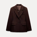 Damen Modischer Blazer mit schickem Schnitt und praktischen Taschen