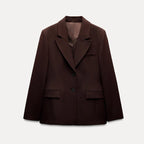 Damen Modischer Blazer mit schickem Schnitt und praktischen Taschen