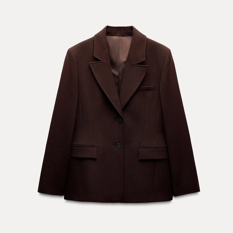 Damen Modischer Blazer mit schickem Schnitt und praktischen Taschen