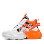 Damen Modische und sportliche High-Top Sneakers mit innovativem Design
