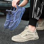 Damen Atmungsaktive Freizeitsneaker mit elastischem Obermaterial und rutschfester Sohle R&B