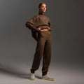 Damen Steckpullover und lässige Freizeithose Set R&B