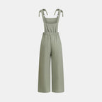 Damen Overall mit verstellbaren Trägern und praktischen Taschen R&B