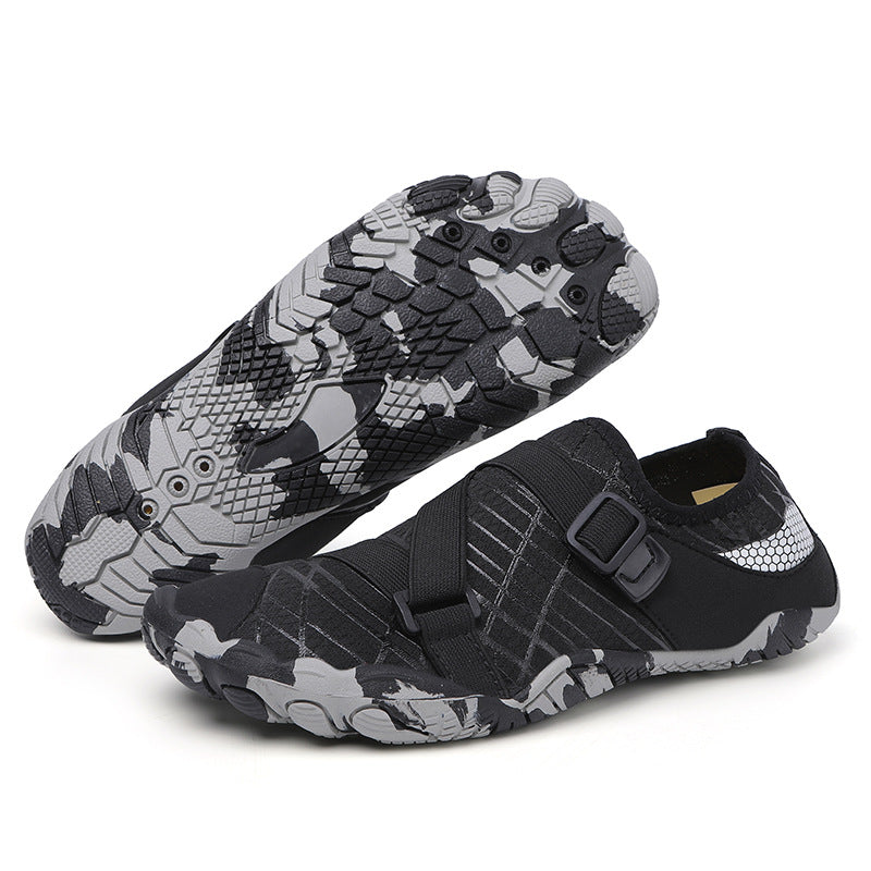 Damen Flexible Wassersportschuhe mit verstellbarem Klettverschluss R&B