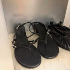 Damen Zehentrenner-Sandalen mit eleganten und flexiblen Riemen R&B