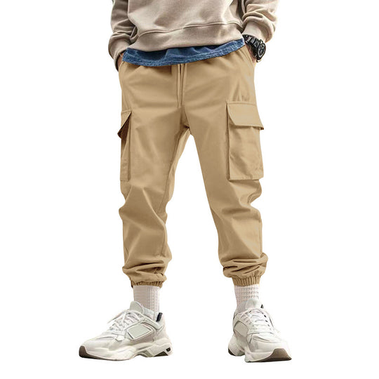 Herren Cargo-Jogginghose mit praktischen Taschen und elastischem Bund R&B